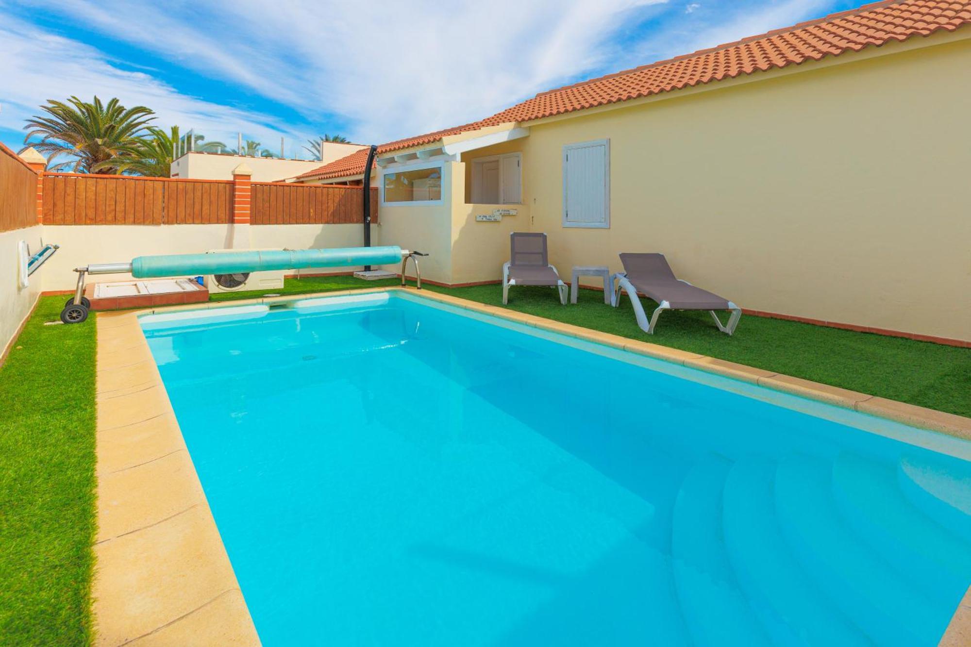 Private Villa With Heated Pool & Terrace See View Corralejo Eksteriør bilde